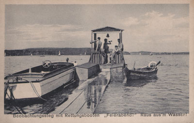 Berlin Boat on the Wannsee 1925